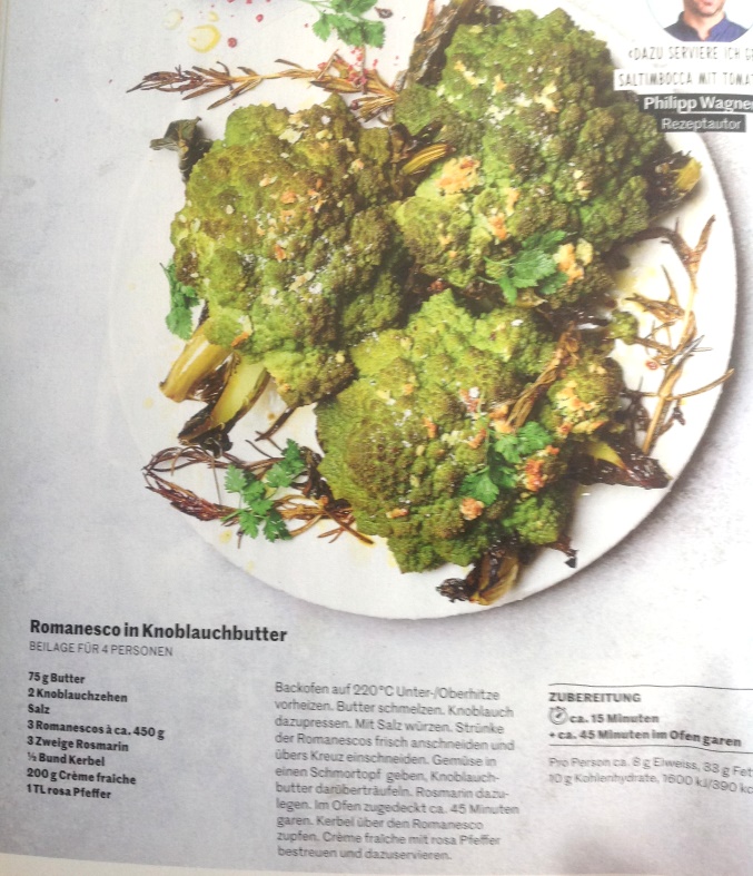 ROMANESCO KNOBLAUCHBUTTER
